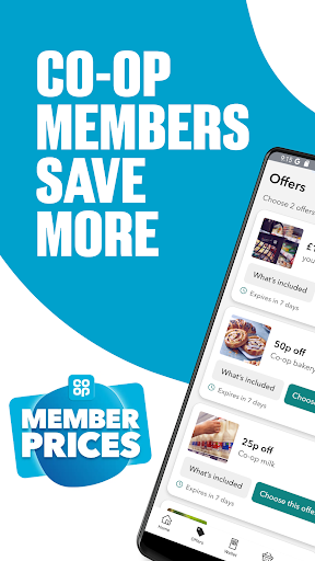 Android application Co-op Membership screenshort