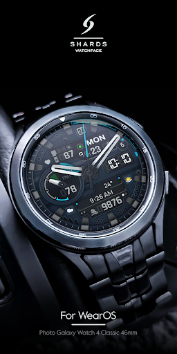 SH080 Watch Face, WearOS watch Screen 3