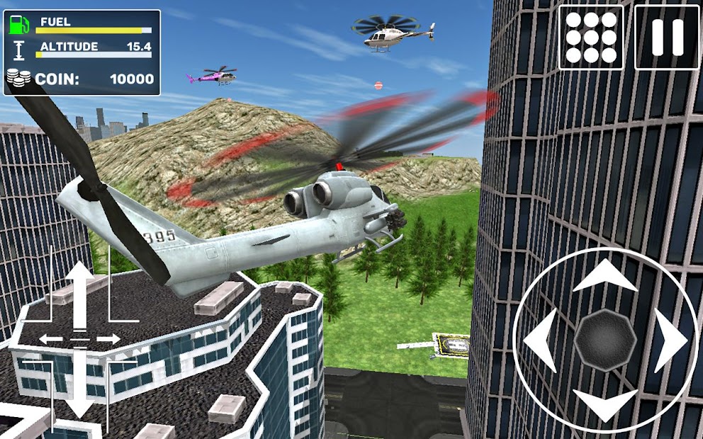 Capture 13 Free Helicopter Flying Simulator android