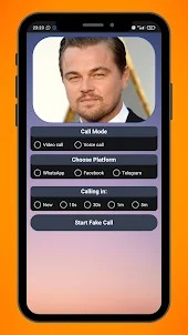 Leonardo DiCaprio Fake Call