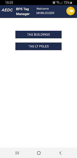Tag Manager - AEDC Screen 2