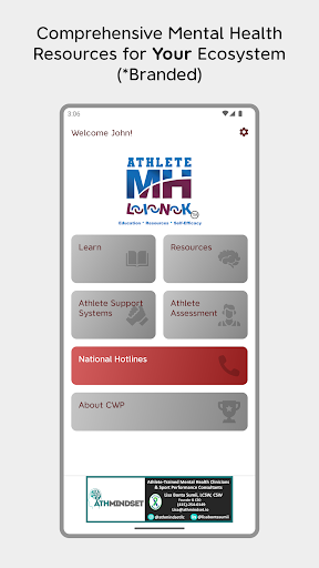 Athlete Mental Health Link Screen 2