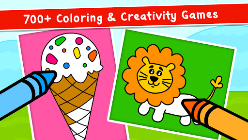 Coloring Games for Kids - Drawing & Color Book 4.5.2 screenshots 2
