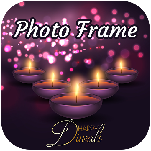 Diwali photo frame logo