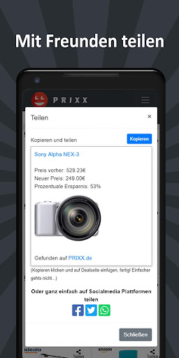 PRIXX - Preisüberwachung Screen 3