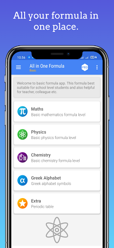 All in One Formula Basic Screen 3