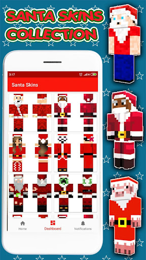 Android application Santa Skins for Minecraft PE screenshort
