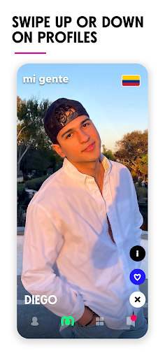 Android application Mi Gente - Latino Dating screenshort