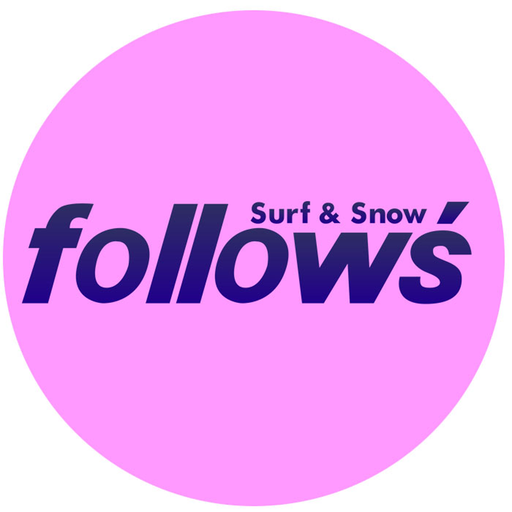 surf&snow follows logo