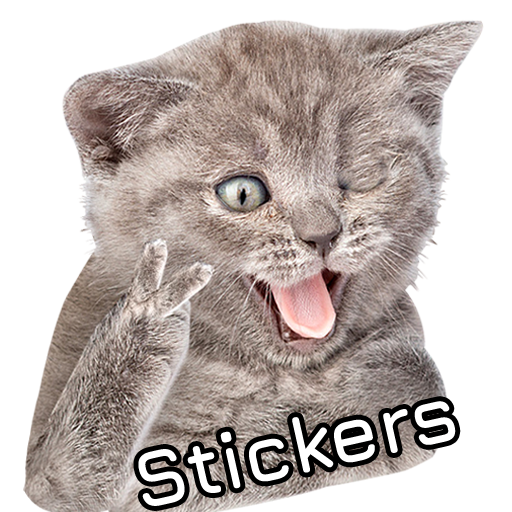 WASticker: Cat Stickers Laai af op Windows
