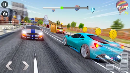 Highway Racing Car Driving Sim