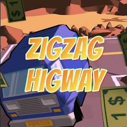 รูปไอคอน ZigZag Highway- แตะ แตะ เกม