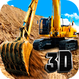 Heavy Excavator Driver Sim 3D icon