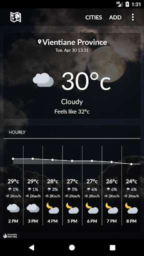 Laos Weather Screenshot 1 - AppWisp.com