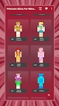 screenshot of Princess Skins for Minecraft