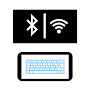 PC Keyboard WiFi & Bluetooth