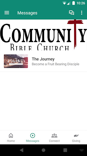 Community Bible Church Weir Screen 2