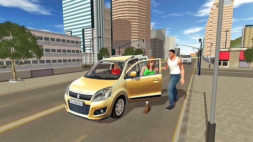 Android application Indian Car Driver Simulator 3D screenshort