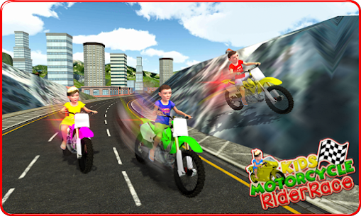 Kids MotorBike Rider Race 3D For PC installation