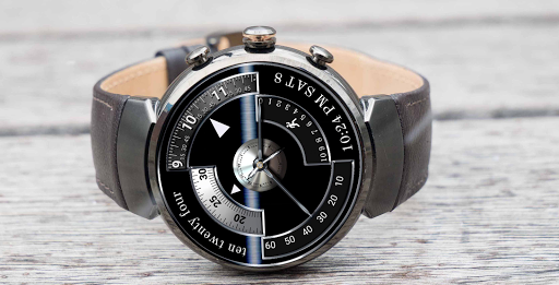 Rounded Knight watch face for Watchmaker