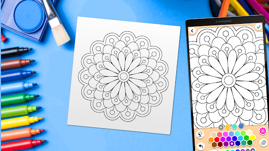 Mandala Coloring Pages v17.1.2 MOD APK (Unlimited Money) Free For Android 6