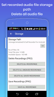 Call Recorder for Android[PRO] Capture d'écran