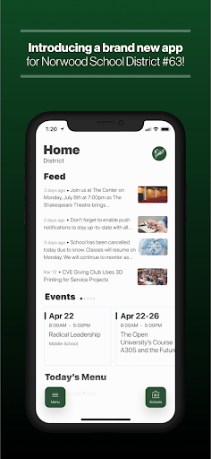 Android application Norwood screenshort