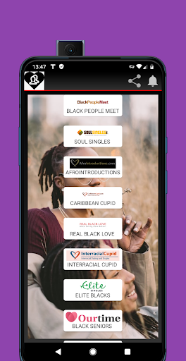 Android application Black Dating, Chat- No Payment screenshort