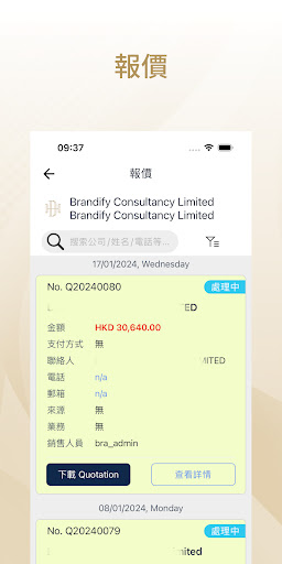 Brandify Consultancy Screen 3