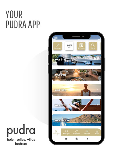 Android application Pudra Hotel screenshort