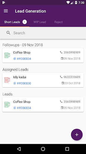 Android application Bijlismart screenshort