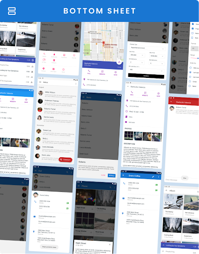 MaterialX - Material Design UI Screen 2