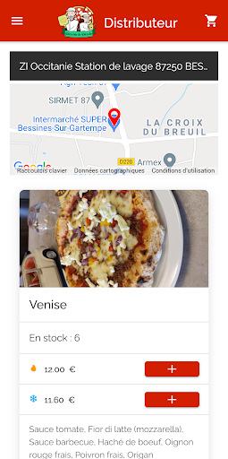 Distributeur La Piccola Screen 2