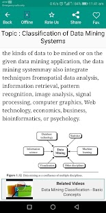 Data mining & Data Warehousing Screenshot