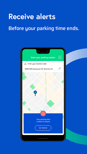 Blinkay - Smart Parking app Screen 3