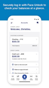 U.S. Bank Mobile Banking Screenshot