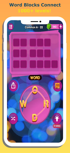 Android application Word Blocks Connect screenshort