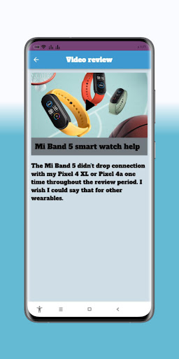 Mi Band 5 Smartwatch _ guide Screen 3