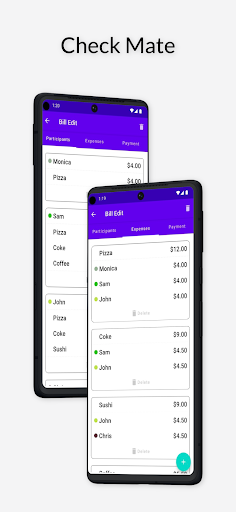 Android application Check Mate screenshort