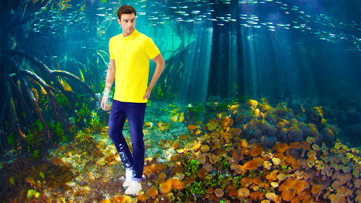 Underwater Tree Photo Editor Screen 3