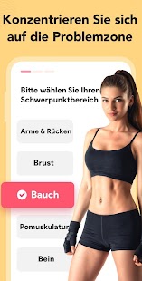 Frauen Fitness - Trainingsplan Screenshot