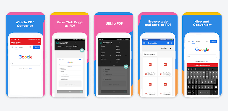 Web To PDF Converter - 1.0 - (Android)