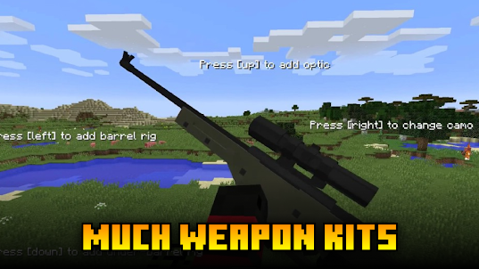Mods guns for Minecraft pe