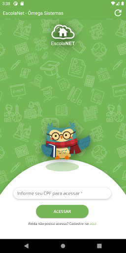 Android application EscolaNet screenshort