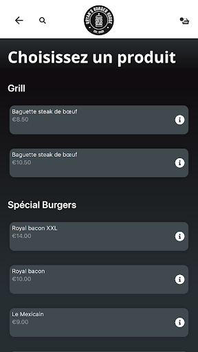 Bryan’s Burger House Screen 2