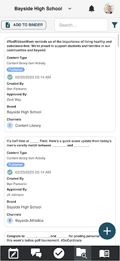 Class Intercom Screen 2