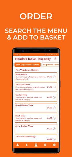 Standard Indian Takeaway Screen 2