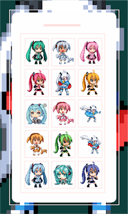 Anime Miku Chibi Pixel Art Game screenshots apk mod 1