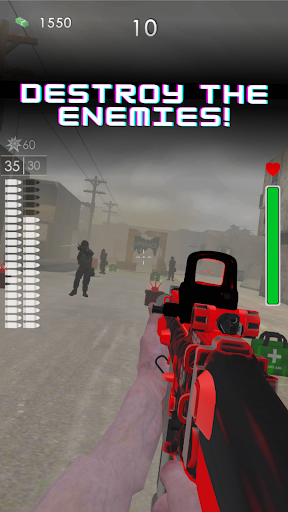 Android application Military Run screenshort