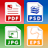Photo & Image converter: jpg pdf eps psd png bmp103 (Pro)